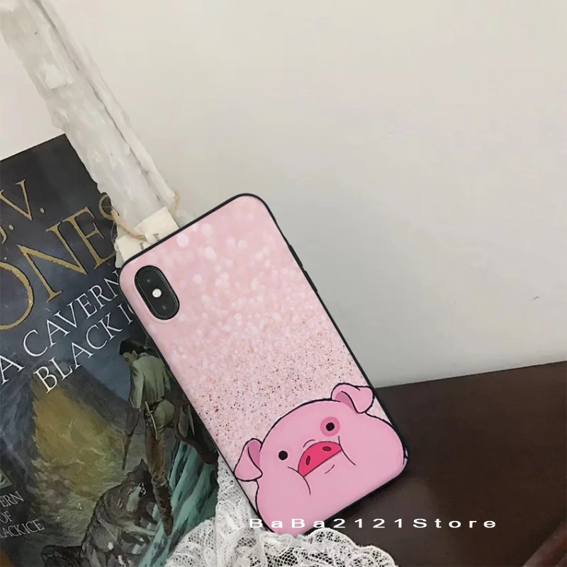 Babaite Gravity Falls Waddles super cute pig Phone Cover for iPhone8 7 6 6S Plus X Xs Xr XsMax 5 5s SE 5c Cover11 11pro 11promax - Цвет: 10