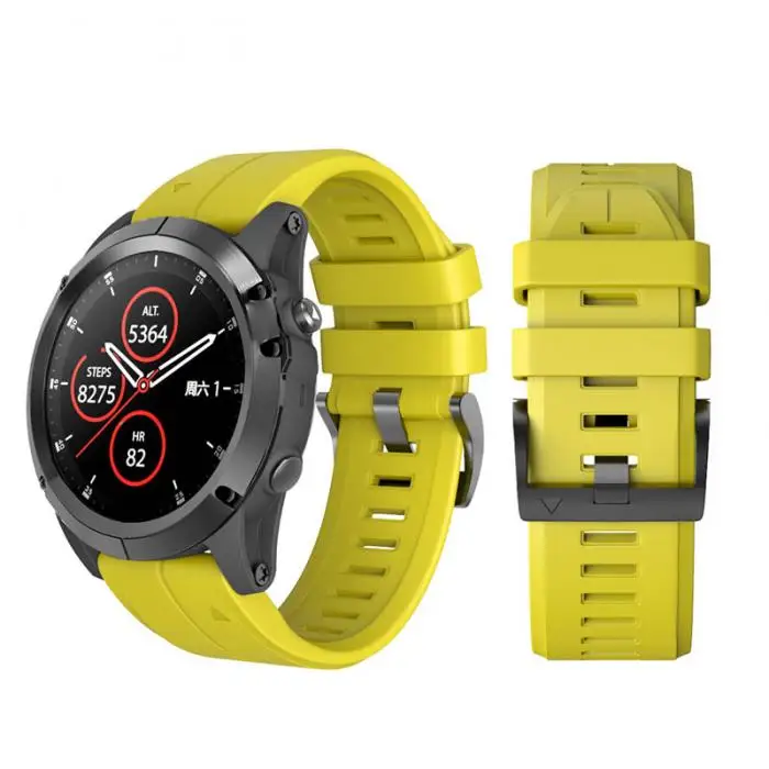 Силиконовый браслет быстросъемный ремешок Сменные аксессуары для Garmin fenix 5/5 Plus/935/S60 GDeals