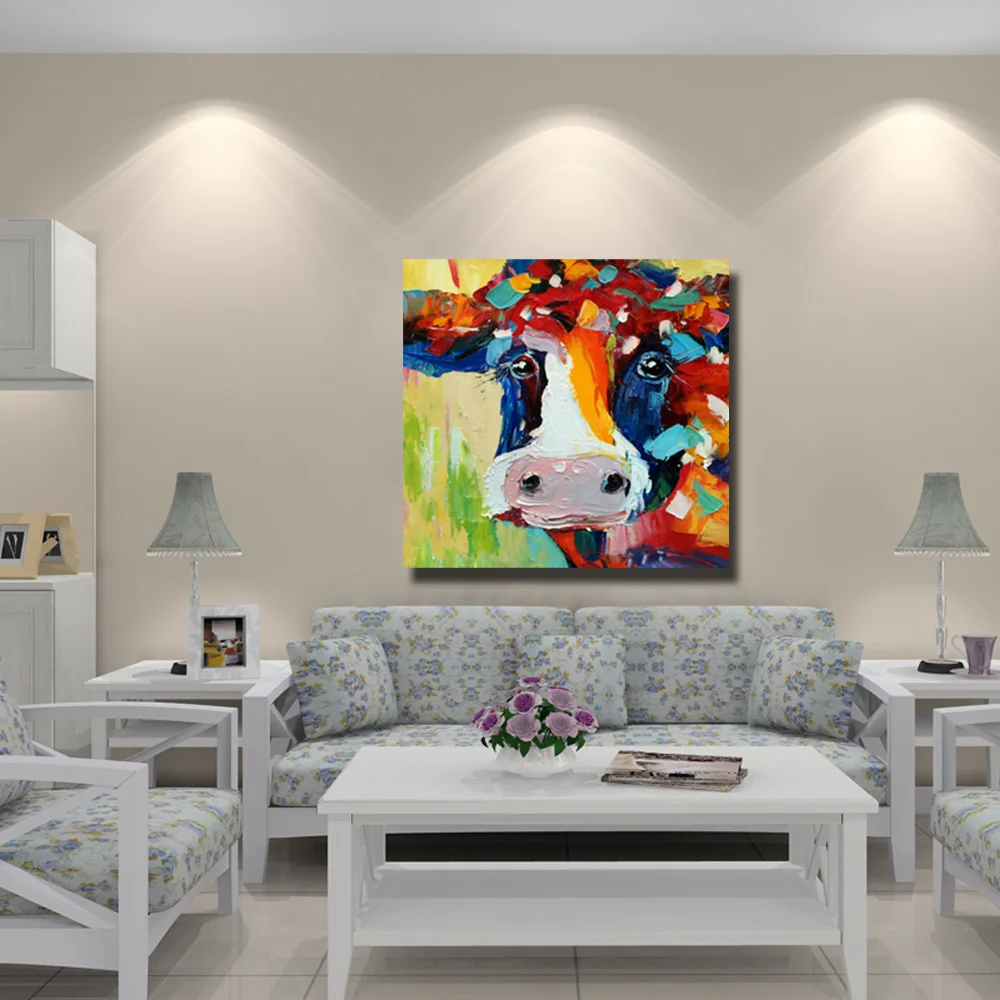 2020 краска по номерам без рамки или с современной настенной краской для гостиной