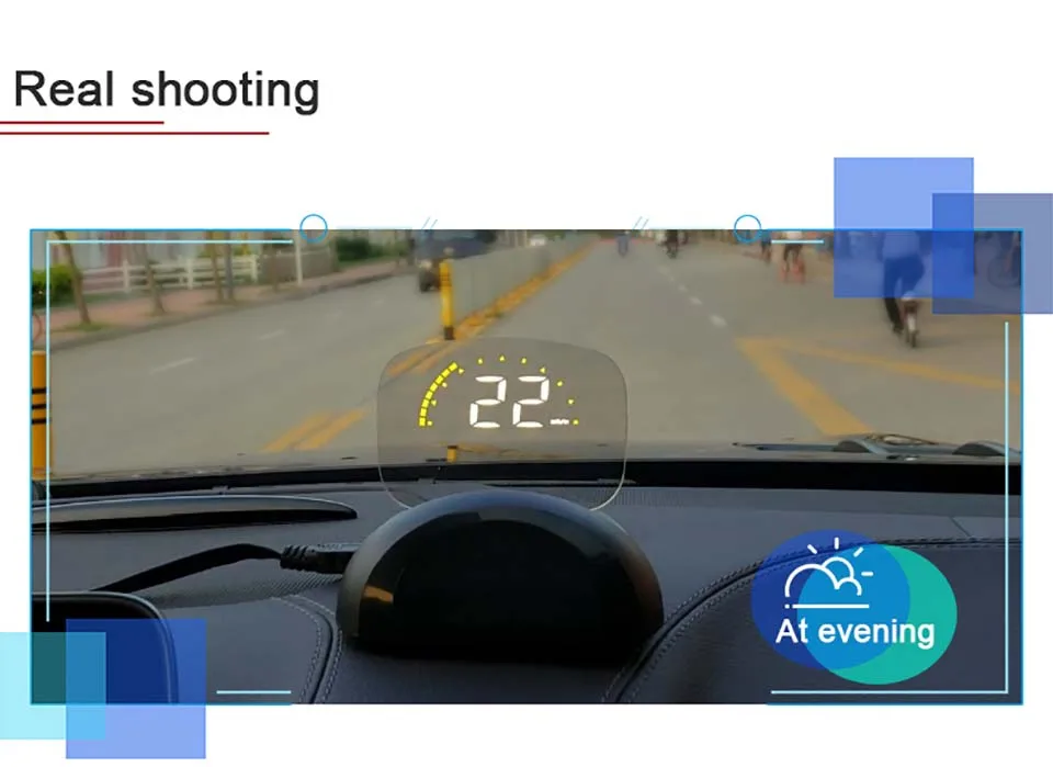 Новое зеркало HUD OBD2 автомобильный дисплей gps цифровой проекционный Спидометр OBD диагностический инструмент Температура топлива напряжение пробег