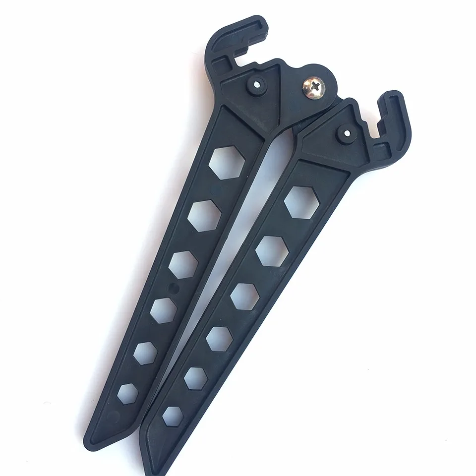 

Bow Kick Stand Holder Legs for 3D Shoot Range Target Hunting Compound Arrow Bow Stand Support Shelf Kickstand