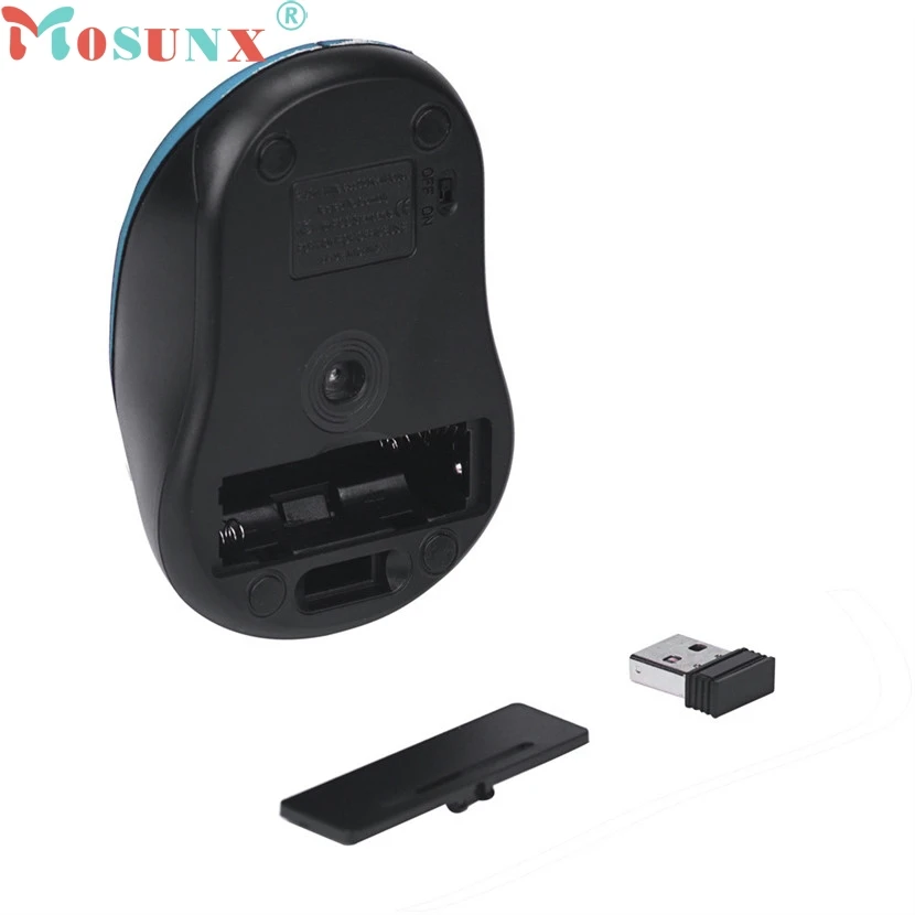Mosunx 2 4 GHz беспроводная мышь USB оптическая прокрутка мыши для планшета ноутбука |