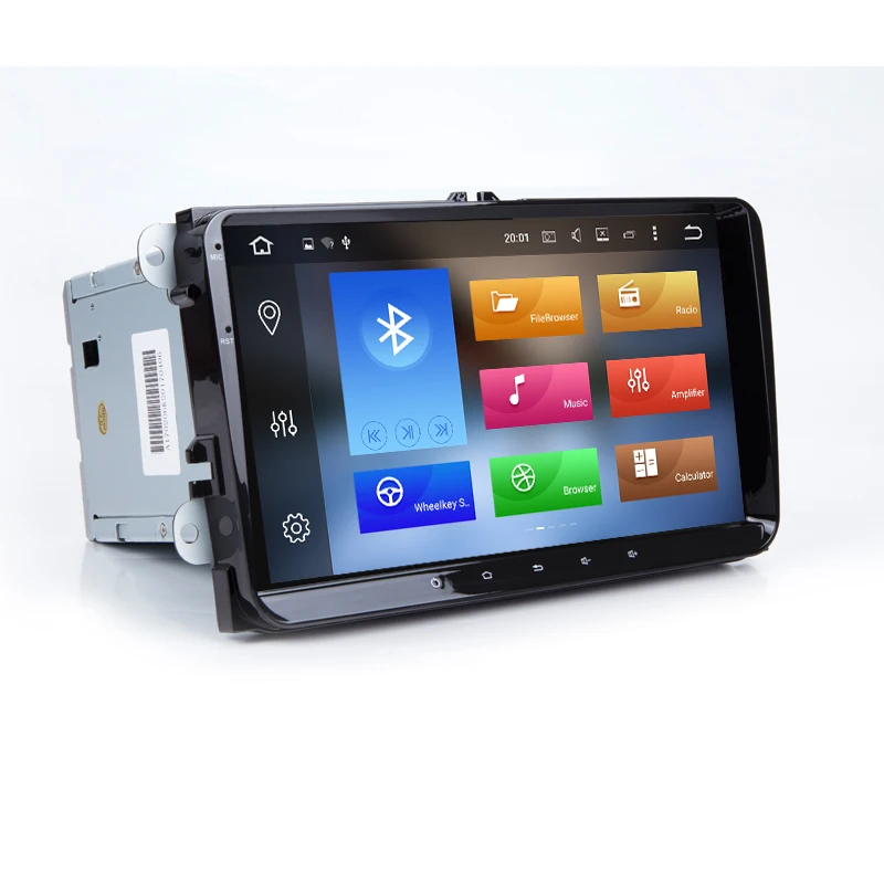 HIFIF 8 Core 2 din Android 8,0 " Автомобильный радиоплеер для VW GOLF 5 Golf 6 POLO Passat; Skoda CC JETTA Navigation gps навигация