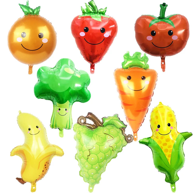 KAMMIZAD HE зеленые брокколи овощи воздушные шары сельская ферма праздвечерние чные