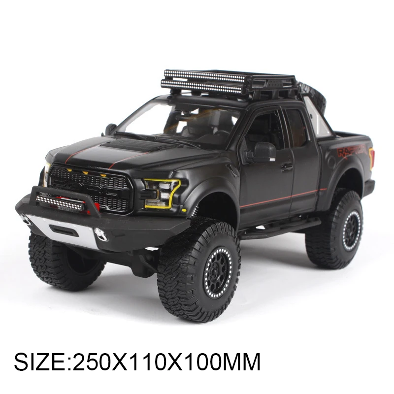 Maisto внедорожный пикап 1:24 модель автомобиля Ford F150 SVT Раптор металлические игрушки