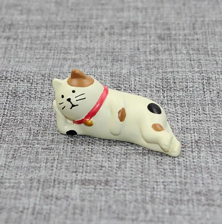 Миниатюрная фигурка в виде спящего кота свиньи панды лягушки|figurine panda|figurine