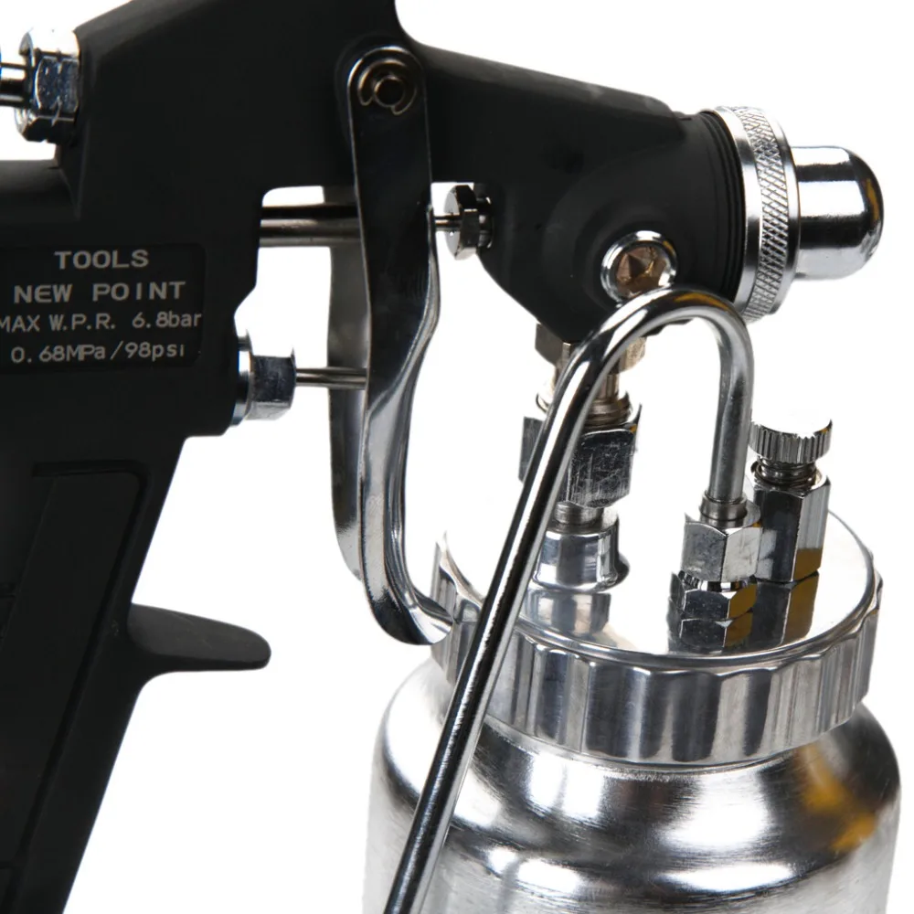 Профессиональный пистолет распылитель с барометром Краскораспылитель