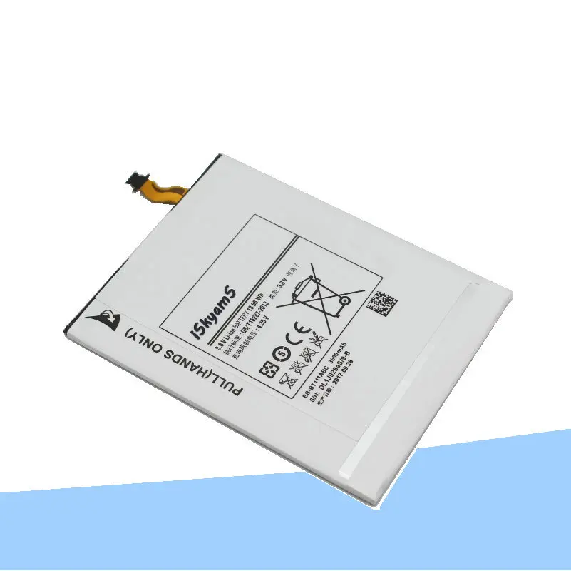 ISkyamS 5 шт./лот 3600 мА/ч EB BT111ABC запасная батарея для Samsung Galaxy TAB 3 Lite 7 "SM T110 T111 T113 +
