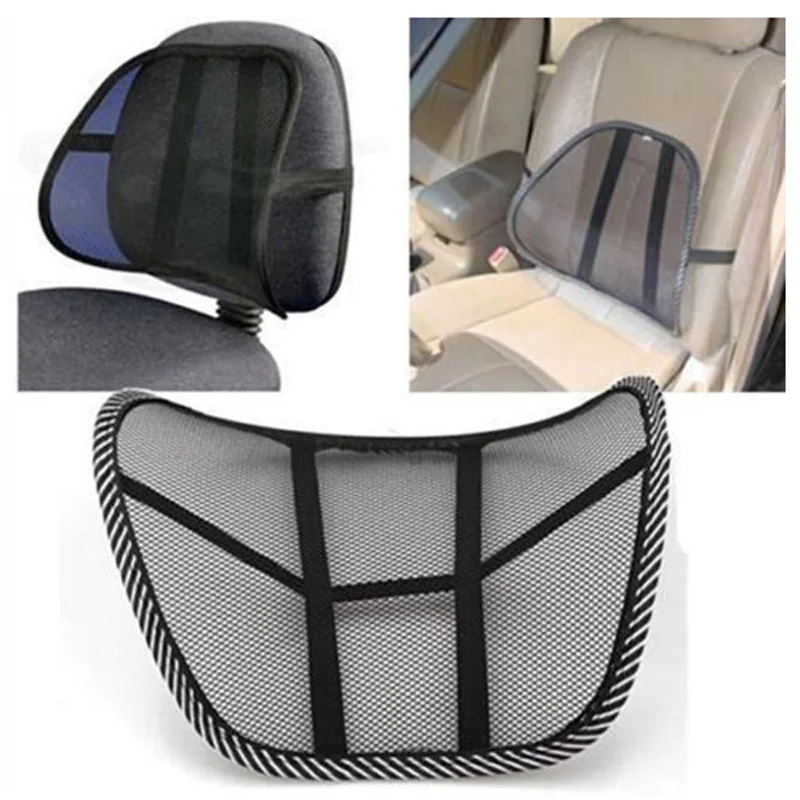 Mesh Lumbar Back Brace Support Chair Cushion Seat Waist Pillow Posture Corrector | Автомобили и мотоциклы