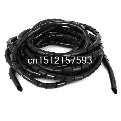 

Cable Wire Tidy Spiral Wrapping Band PC Cinema TV Management Organizer 6M 20Ft