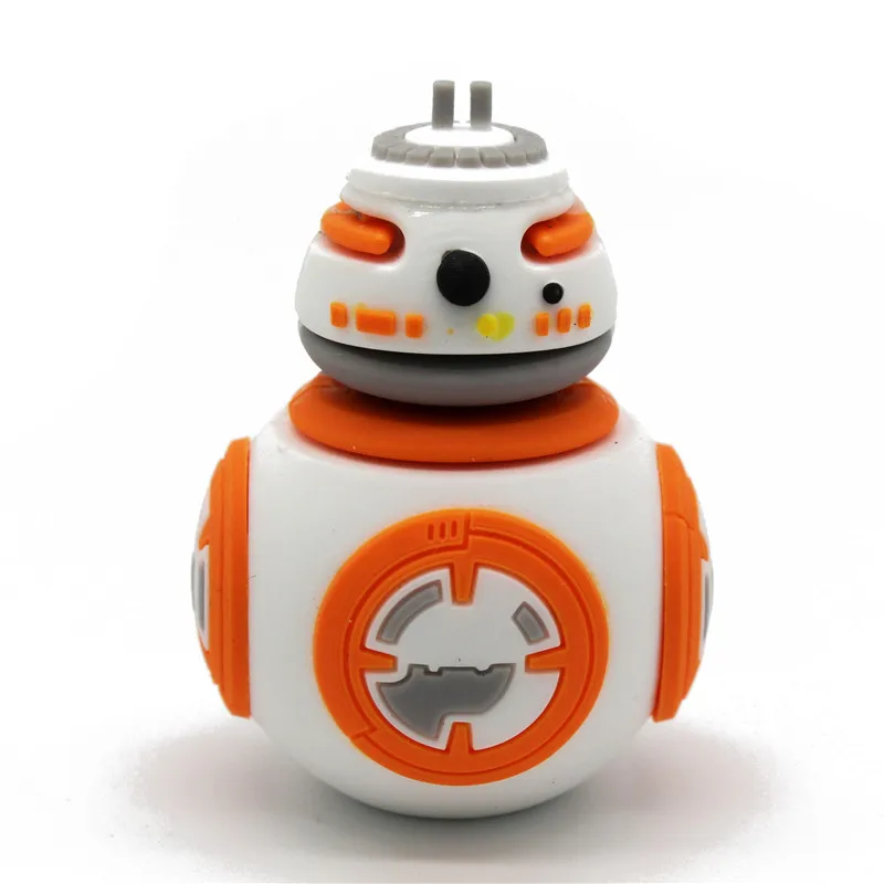 Orange USB флеш-накопитель с текстовым рисунком из мультфильма «Звездные войны», 64 ГБ, 4 ГБ, 8 ГБ, 16 ГБ, 32 ГБ, флешка, USB 2,0, Usb флешка - Цвет: Orange