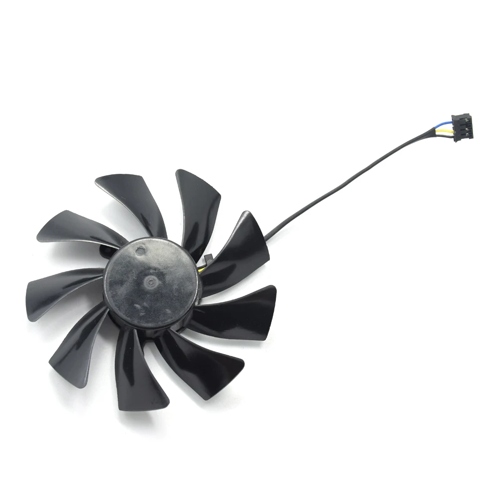 Firstd 85 мм FD9015U12S 4Pin DC 12 В Вентилятор охлаждения Замена для XFX HD7950 HD 7970 7950 Dual-X Видеокарта кулер вентилятор