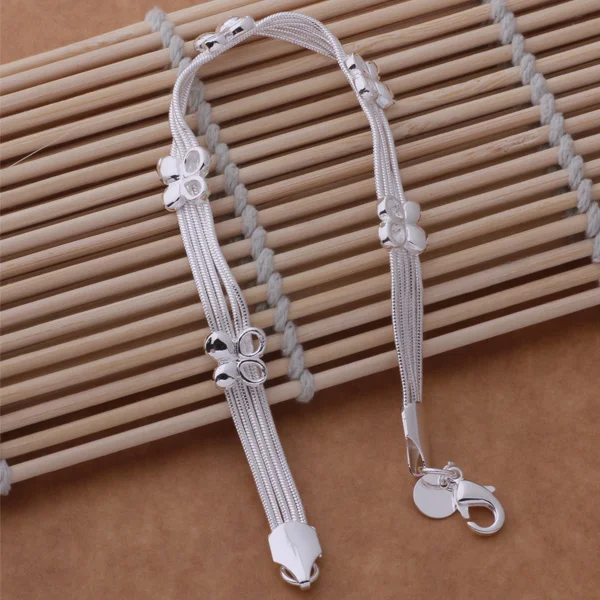 Многослойные браслеты цепочки Счастливый клевер браслет для свадьбы свидания