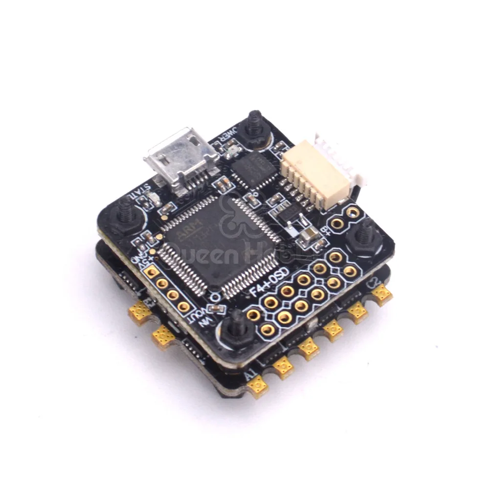 Рамка 90 мм для помещений FPV Mini F4 Встроенный OSD 4 в 1 ESC 1104 7500KV двигатель VTX 25MW 800TVL