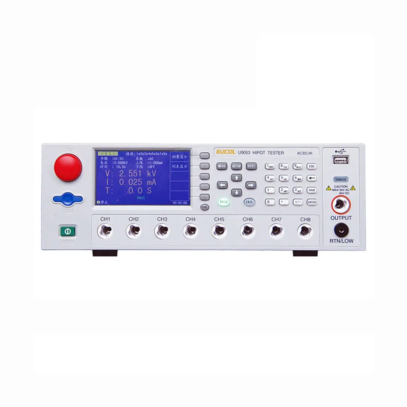 

U9053 High Performance hipot tester AC/DC withstanding voltage & insulation tester Intelligent safety tester
