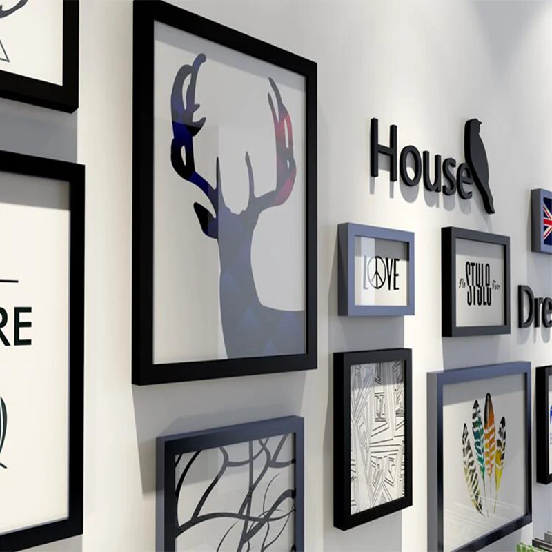 10 шт./компл. украшение дома стена коридор фоторамка свадьба любовь настенная для