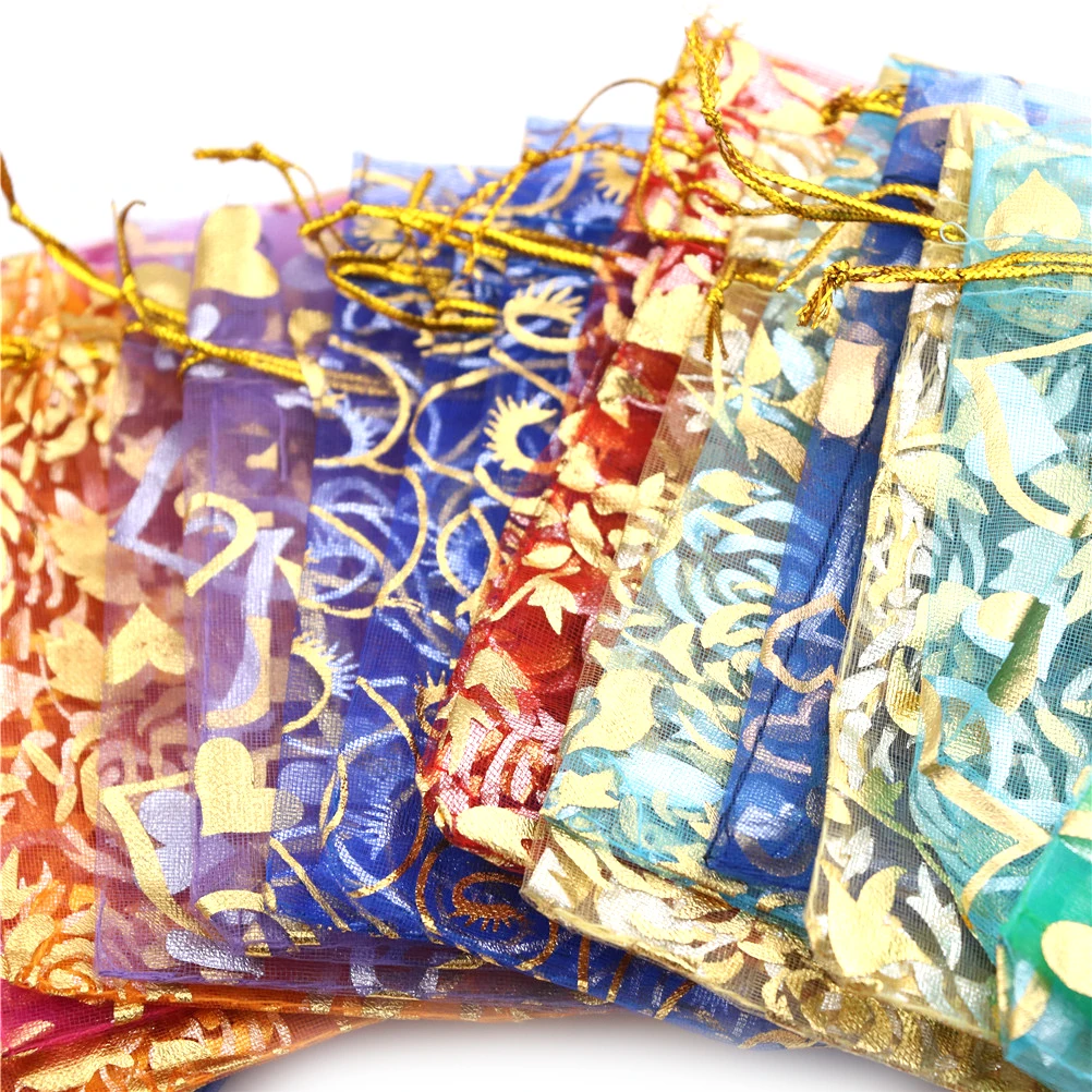 20 шт./лот свадебные вечерние сумочки для украшения подарочные мешочки разных