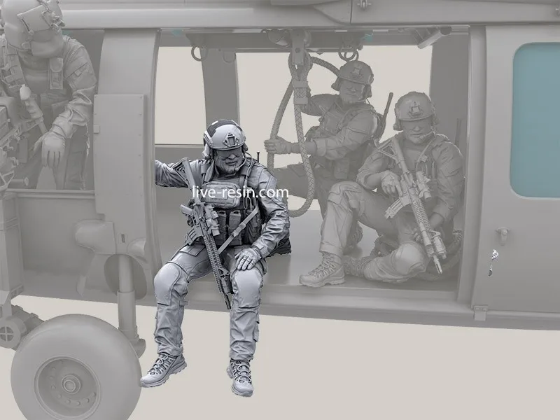 1/35 фигурка солдатика из смолы современные американские кольца | Игрушки и хобби