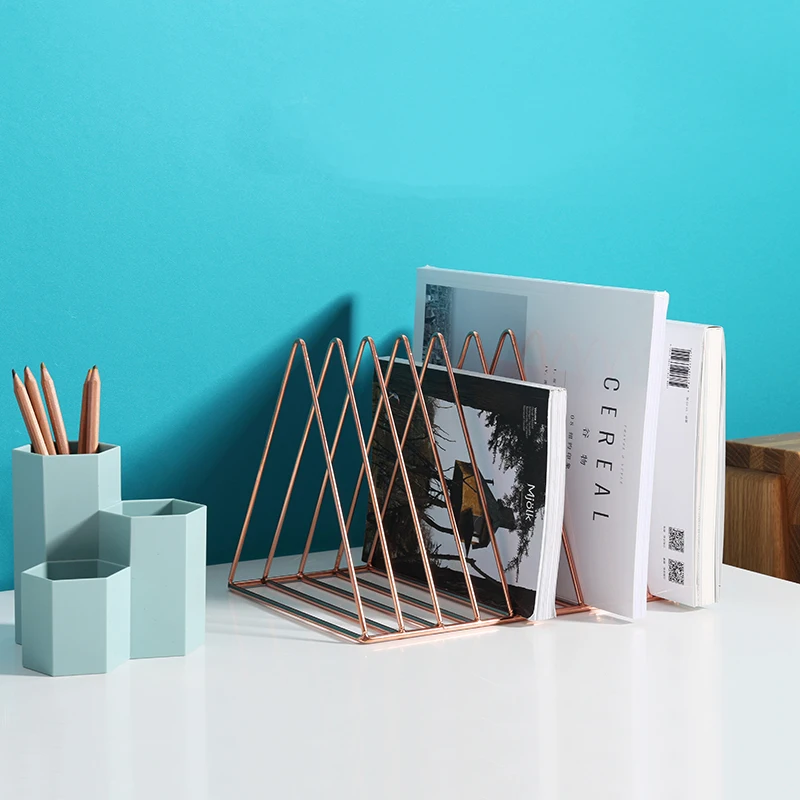 9 решеток железный Дизайн книжная полка большой металлический книжный стол