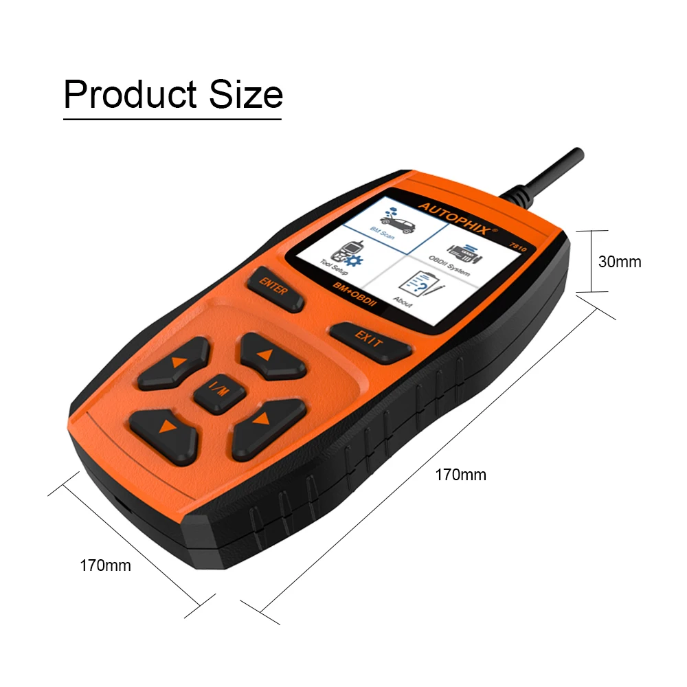 Autophix 7810 OBD2 OBD 2 Автомобильный сканер диагностические инструменты обслуживание