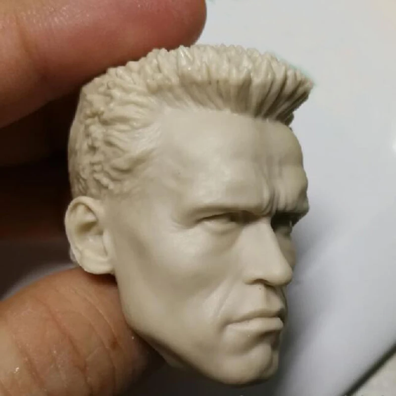 Лидер продаж 1/6 весы чистые неокрашенные с головой Шварценеггера|Игровые фигурки