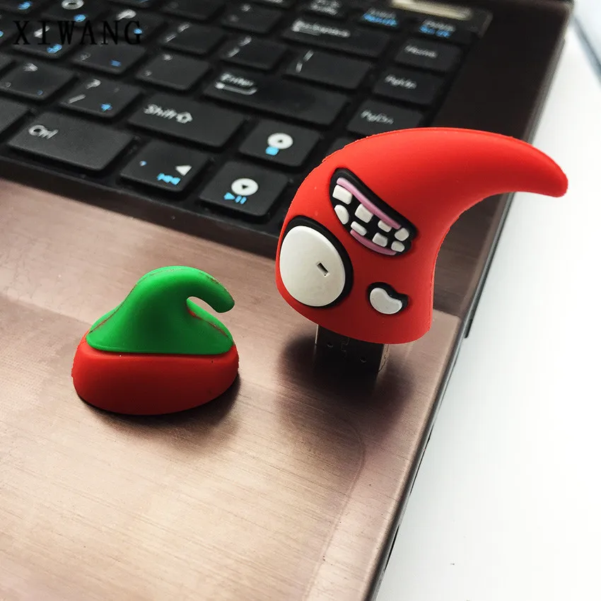 USB флеш-накопитель с изображением овощей и перца, usb 2,0, 8 ГБ, 16 ГБ, флешка, 32 ГБ, 64 ГБ, 128 ГБ, USB флешка, необычный флеш-накопитель