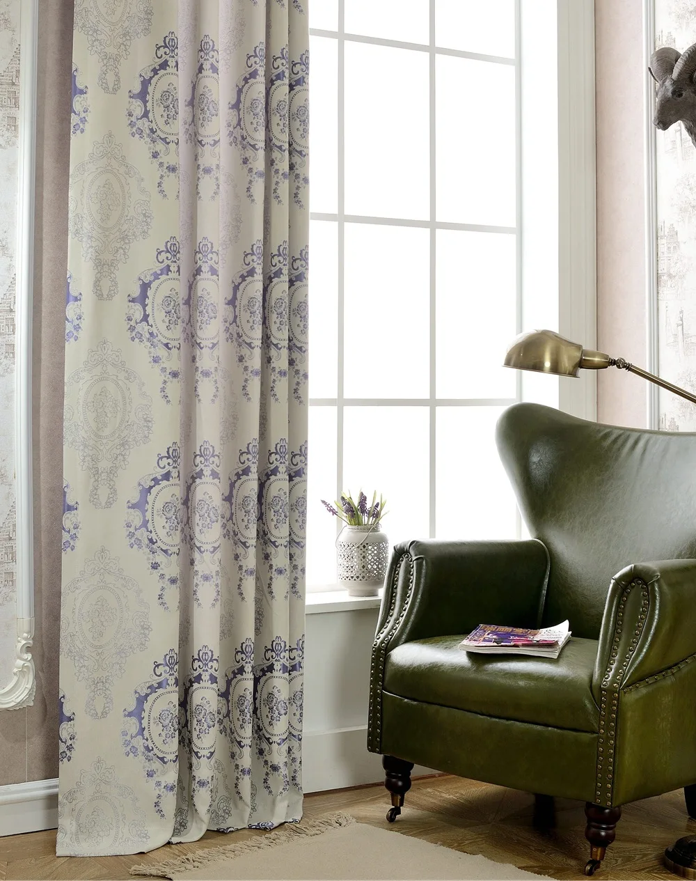 Жаккардовые занавески с цветочным рисунком для гостиной современные спальни