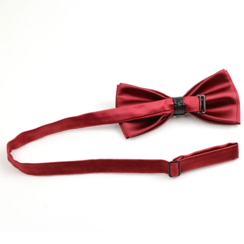 Модный галстук бабочка 2019 мужской однотонный свадебный смокинг брендовые