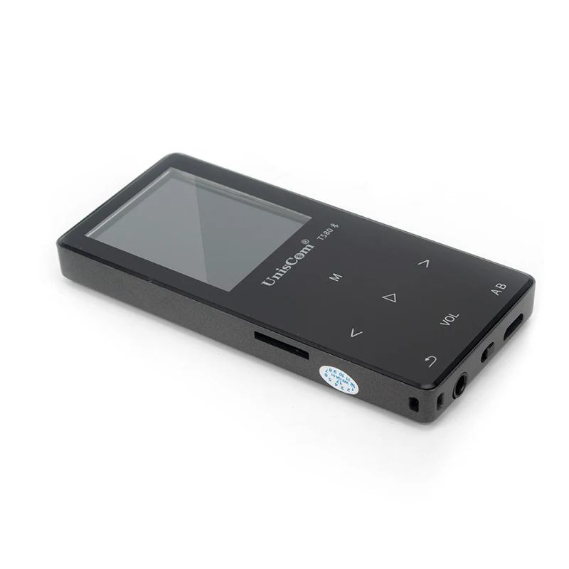 Новый металлический Bluetooth MP4 плеер 16 Гб 1 8 дюймов экран воспроизведение 50 часов с FM