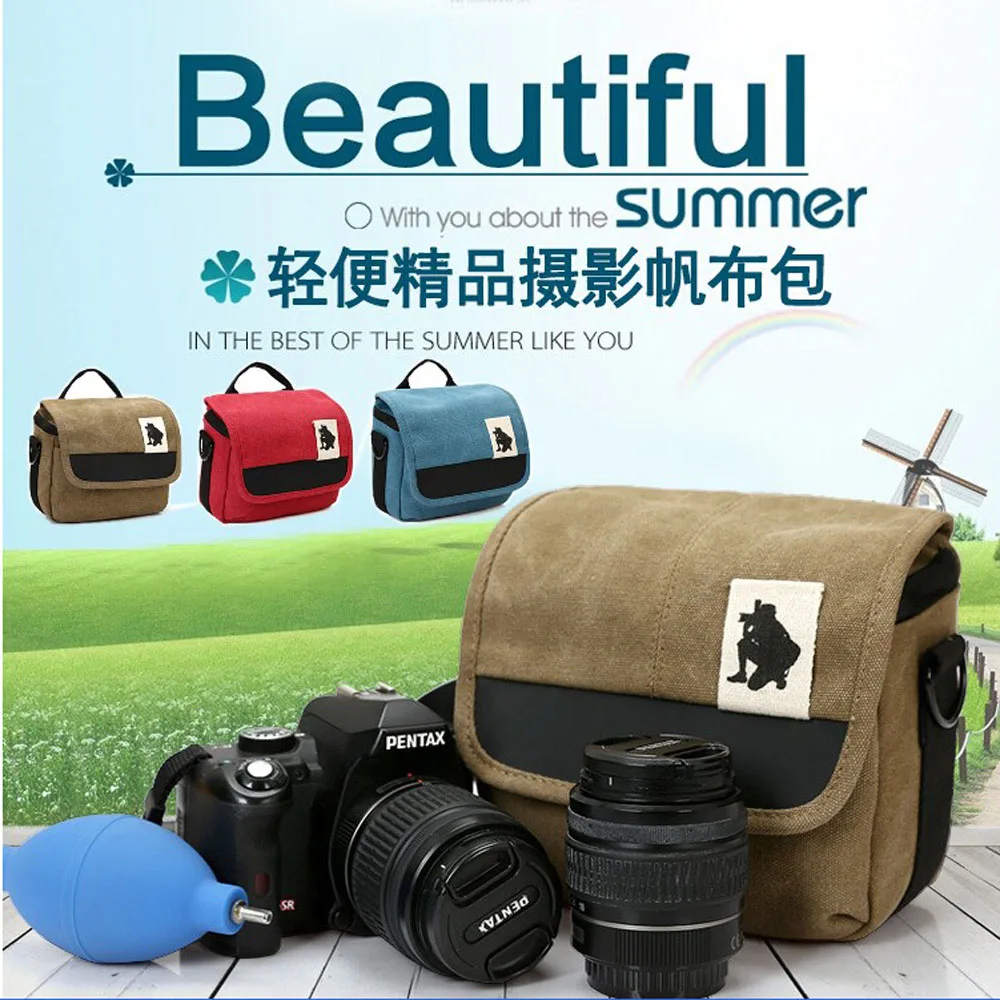 Холщовая Сумка для камеры чехол Nikon COOLPIX P7800 P7700 P530 P520 L340 L330 L120 P630 P620 P610 P600 L840 L810 L820 L830