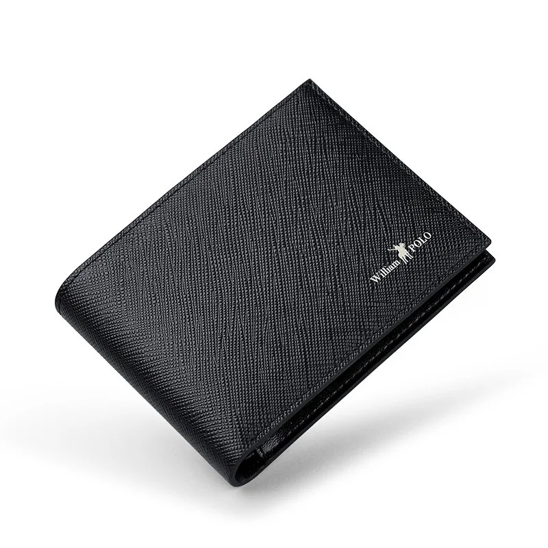 Кожаный мужской кошелек брендовые роскошные кожаные кошельки для офиса двойного