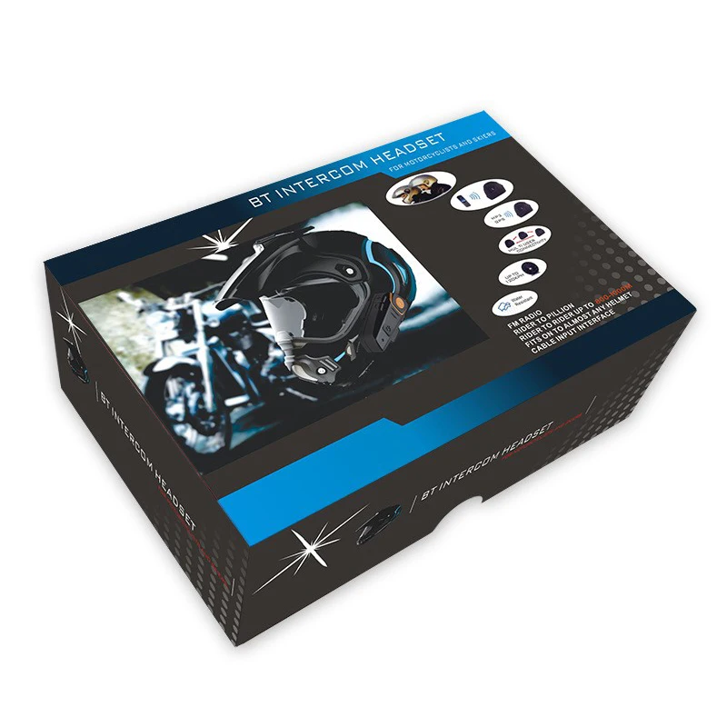 SAIEOSYU Multi 3 Rider Interphone 1000 м Мотоциклетный Bluetooth шлем домофон гарнитура с FM радио |