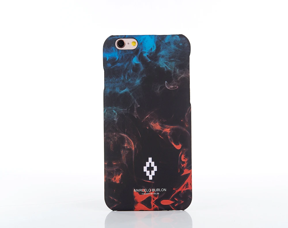 Marcelo Burlon чехол для iPhone 6 S Тигр Fox крылья Fundas крышка 7 5 5S Plus чехлы марсело жесткий