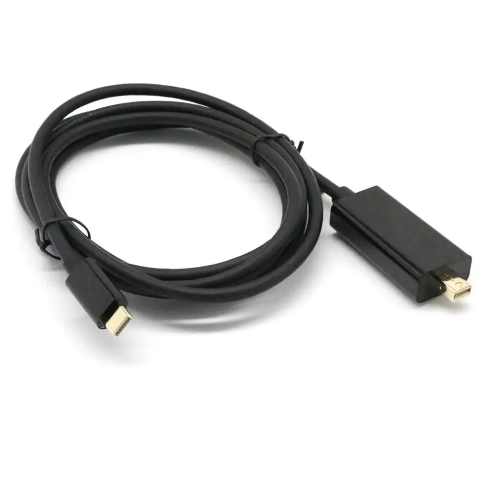 1 8 метров 4 K * 2 USB 3 C Тип Thunderbolt к мини дисплею Порт DP адаптер кабель подходит для