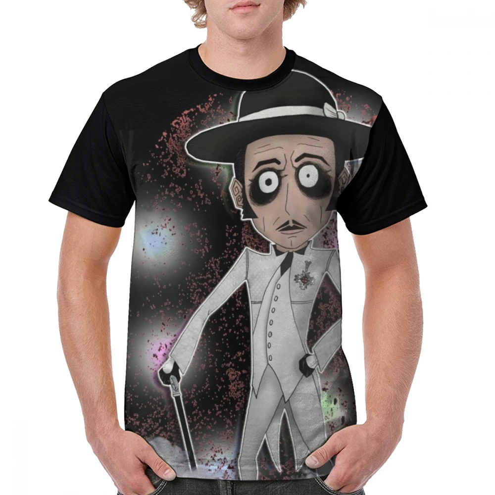 Футболка Ghost Bc белая футболка в стиле Cardinal Copia-Tim Burton Милая футболка с графическим принтом футболка с короткими рукавами - Цвет: Черный