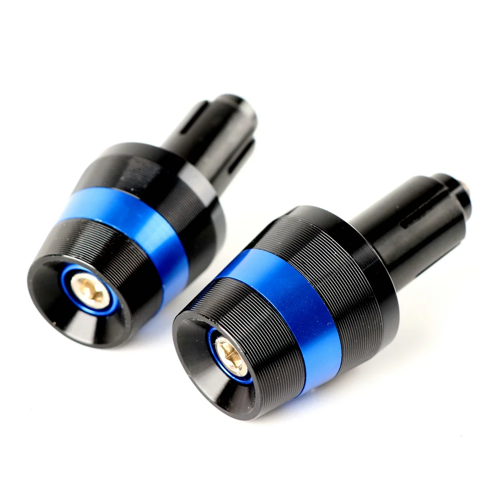 CK скота король 7/8 ''22mm брусок ЧПУ-типа наконечники для ручки управления мотоциклом для SUZUKI GSXR1000 K7 GSXR 1000 600 GSXR 750 R1000 GSXR-1000 GSX 1400 GSR 600 - Цвет: Синий