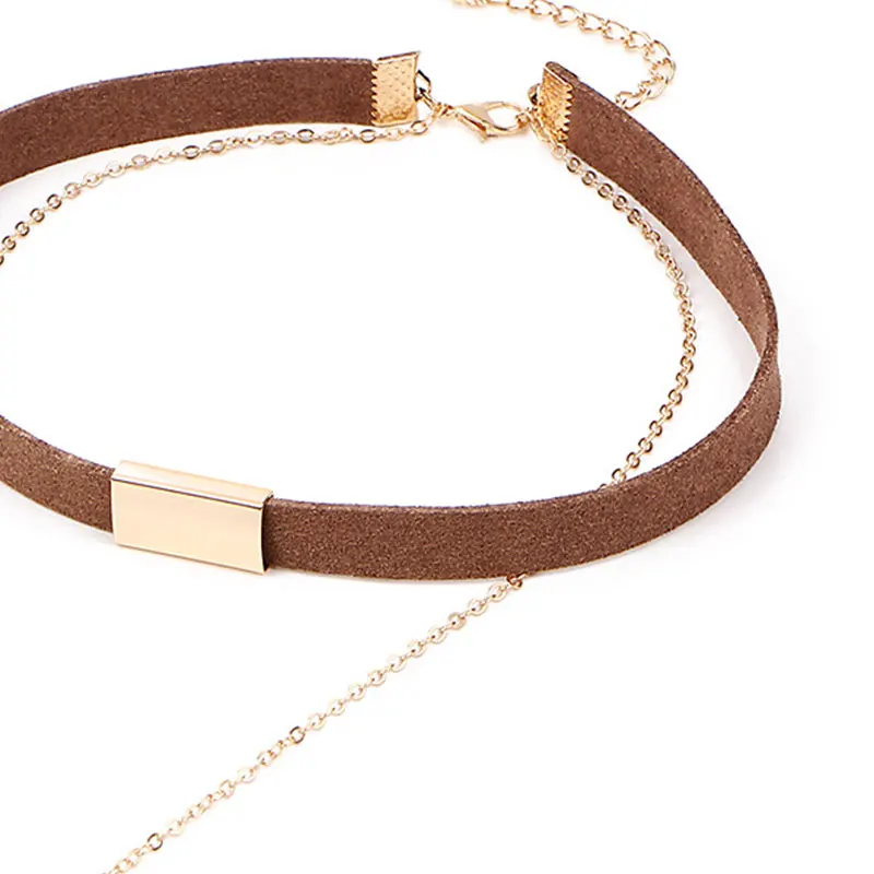 2017 новое поступление Дамская Мода Треугольник Кулон черный золотой цвет из