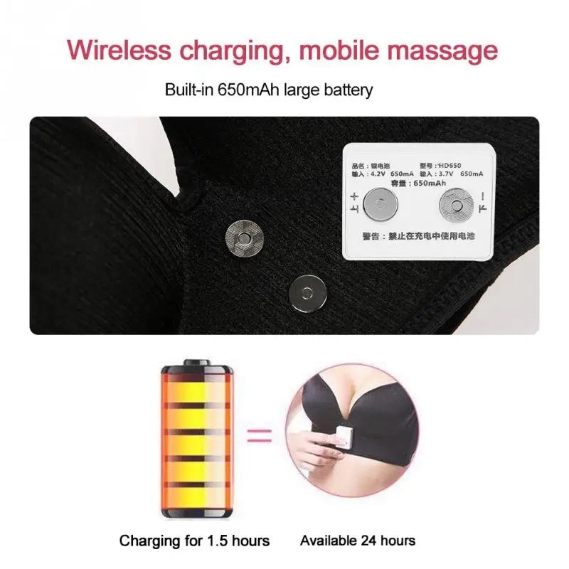 Электронный массажер для груди усилитель самая частая вибрация увеличения