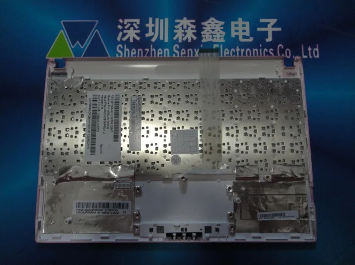 100% абсолютно новая и оригинальная Французская клавиатура с розовой рамкой белые