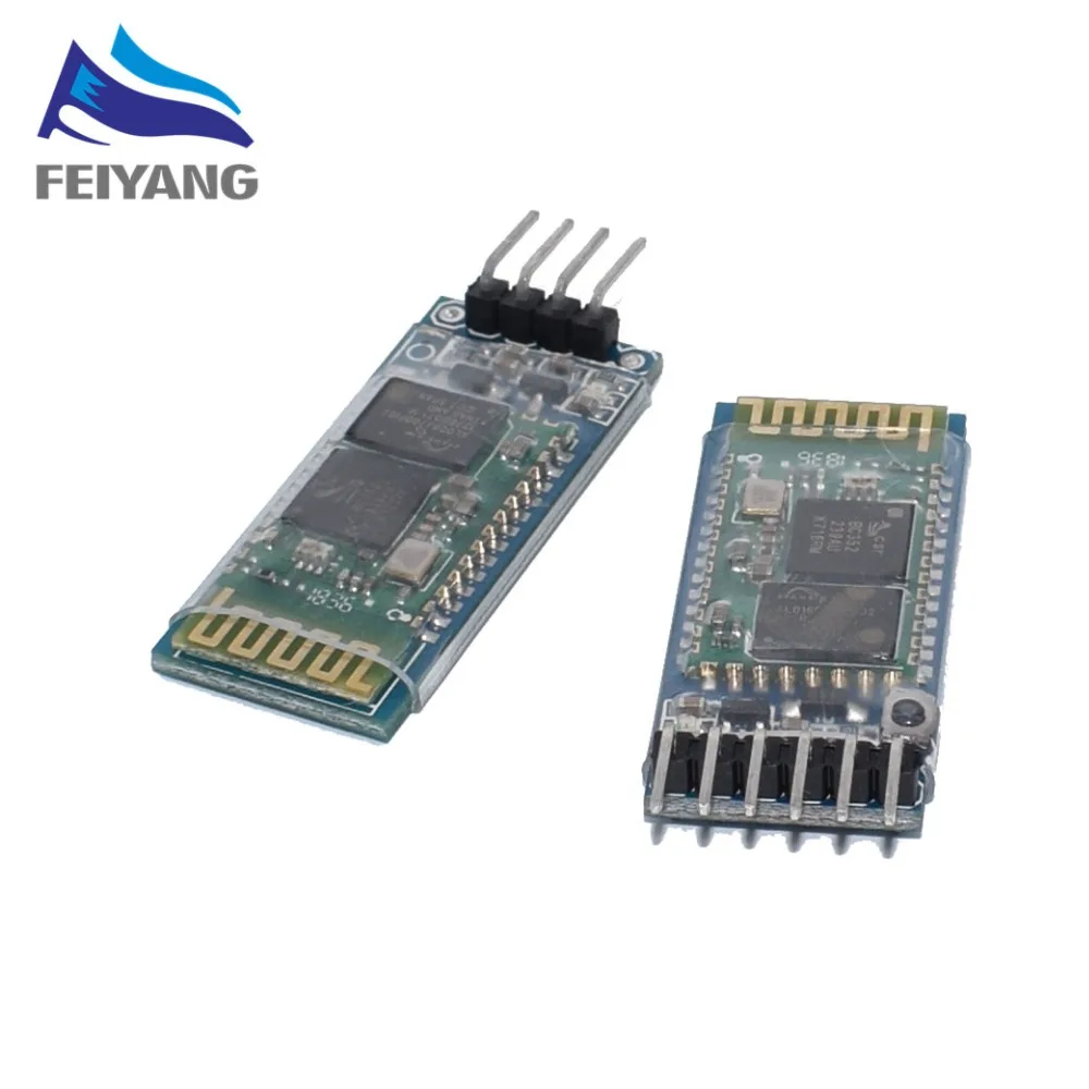 100 шт. HC-06 HC-05 HC05 HC06 беспроводной Bluetooth приемопередатчик Slave модуль конвертер и адаптер