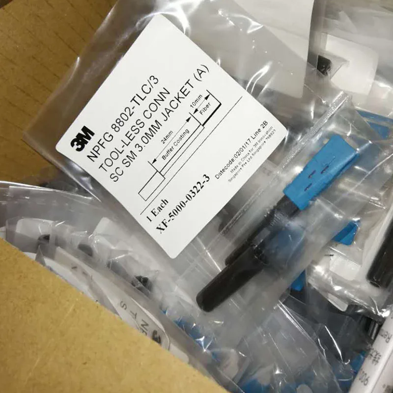 100 шт. 3 м 8802-TLC/3 SC/оптический патч-корд одномодового оптическое волокно быстрый