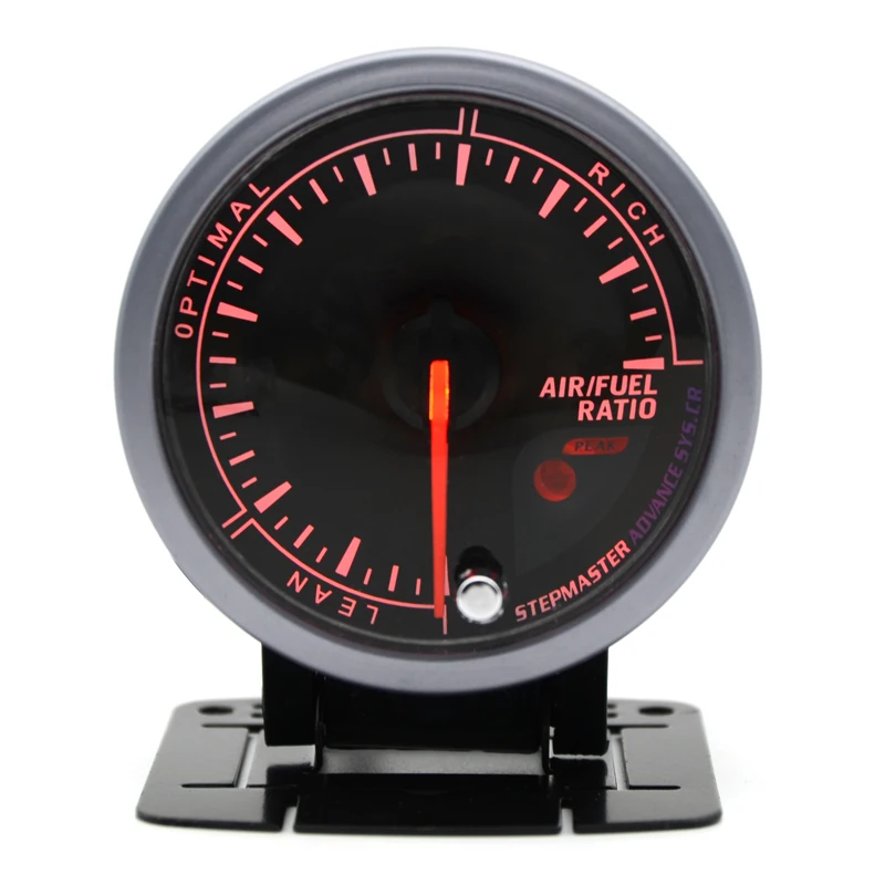 DRAGON GAUGE 60 мм Воздушный датчик соотношения топлива черный цвет двойной