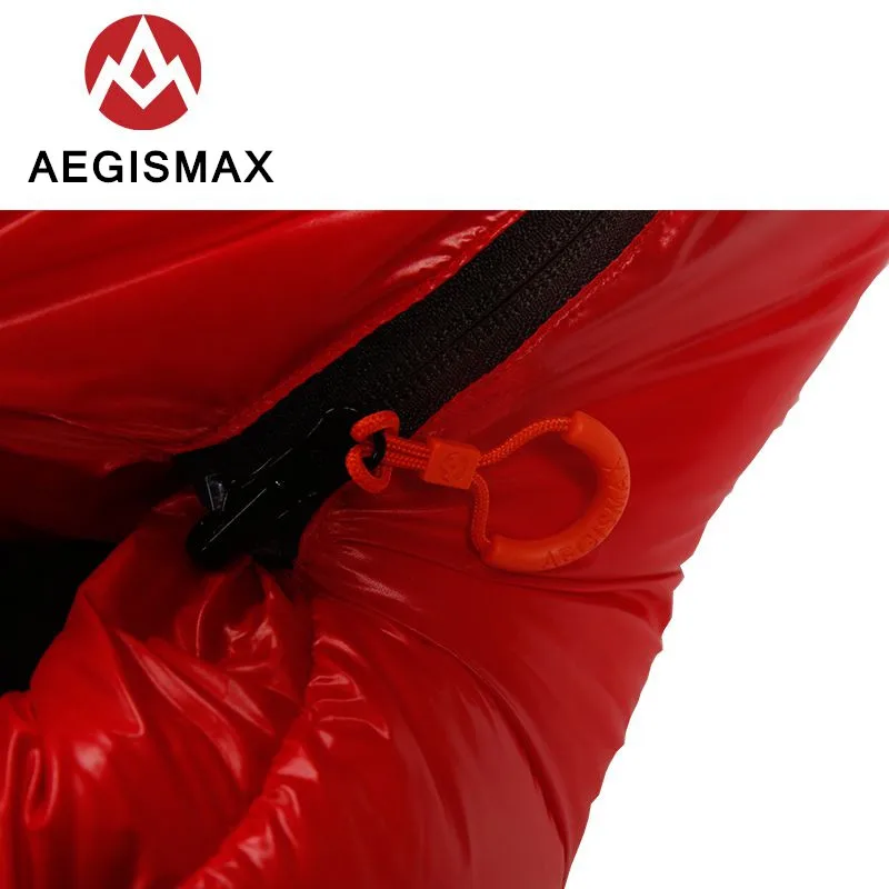 Новый сверхлегкий спальный мешок AEGISMAX C500/C700 для походов кемпинга мамы 90% Пух
