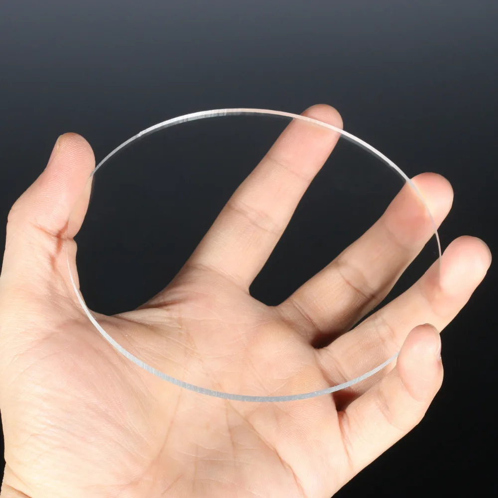 Акриловые круглые серьги 3 мм акриловые диски бусины оргстекла для картинных