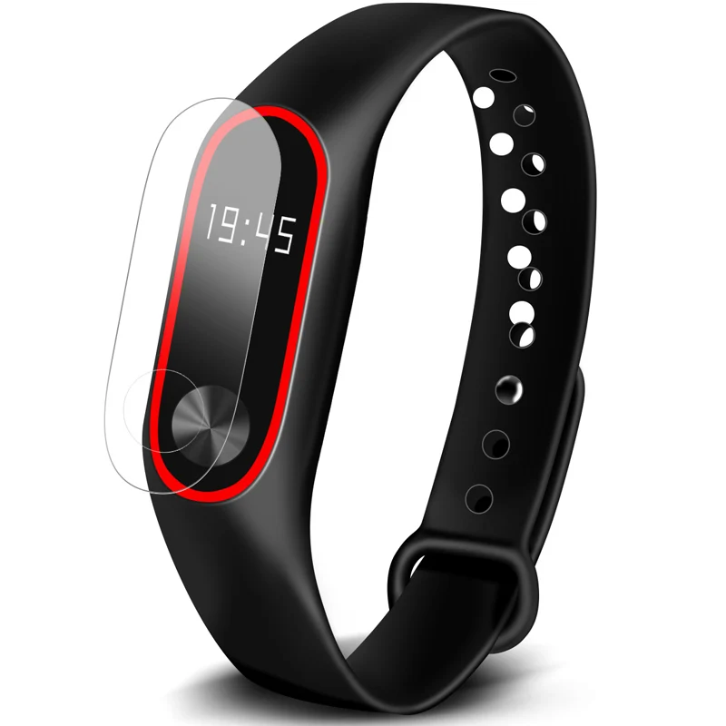 5 шт./лот стекло для Xiaomi Mi Band 3 умный браслет Защитная пленка экрана HD ультратонкая