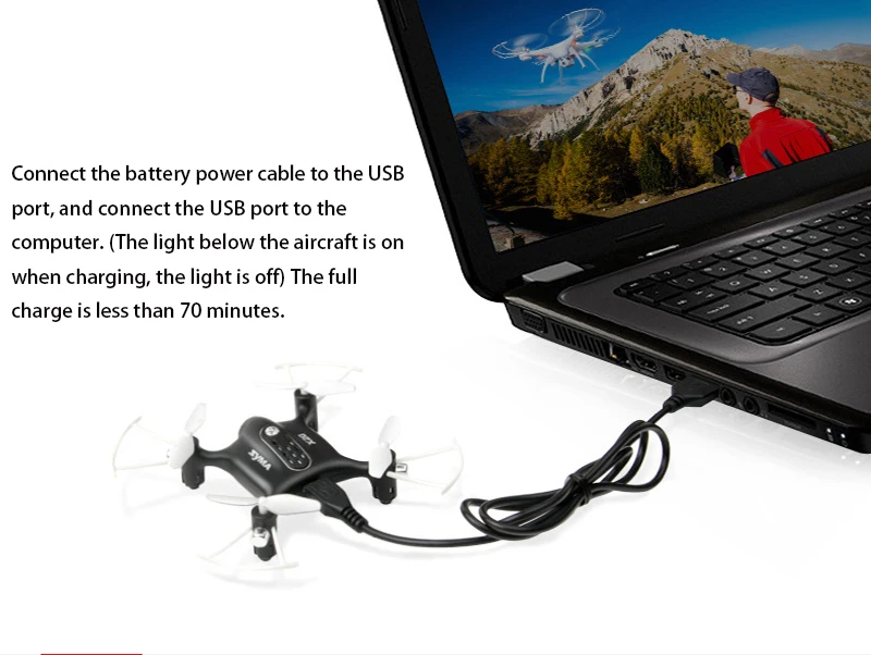 SYMA X20 4-канальный мини БПЛА дистанционного управления интеллигентая(ый) высота 3D падения с гиперболические пульт дистанционного управления