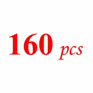 160 pcs Новинка, размер 80-800 шт./упак. красочные чистящих средств в виде курительной трубки, аксессуар для очистки пух очиститель воздуха от продуктов курения расходные материалы чистящие средства - Цвет: 160 pcs