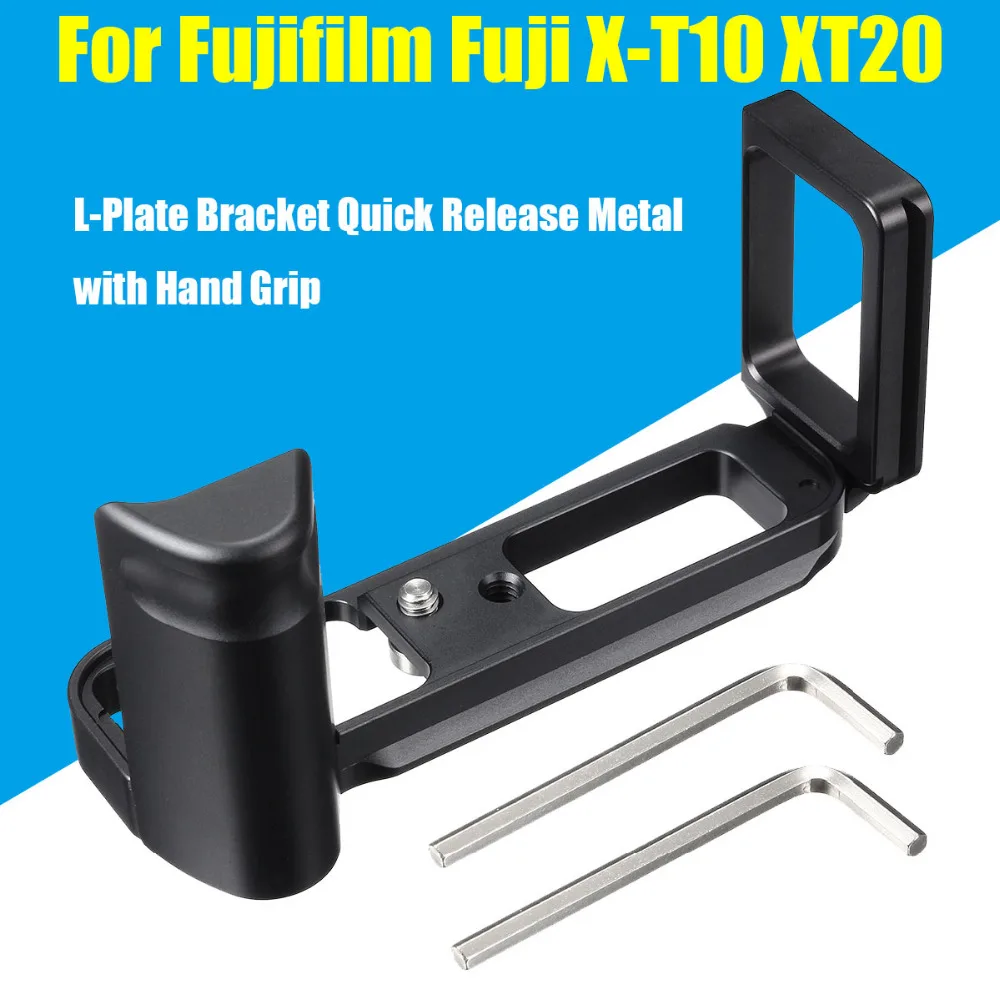 Quick Release L кронштейн держатель с рукоятки для Fuji X T10 XT20 XT 30 XT30 Камера вертикальной