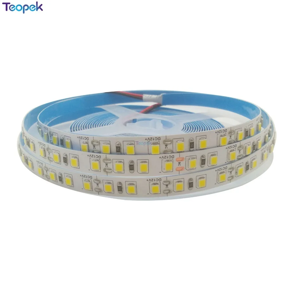 Супер яркий 5 М 600 светодиодов 2835 SMD теплый белый 3000 К нейтральный 4500 к 6500 гибкая
