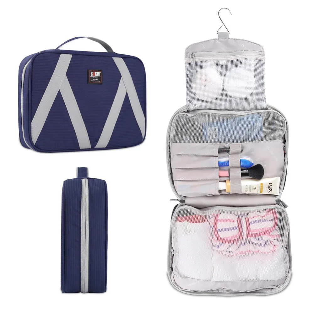 Дорожный портативный органайзер BUBM косметичка для хранения в ванной портативная